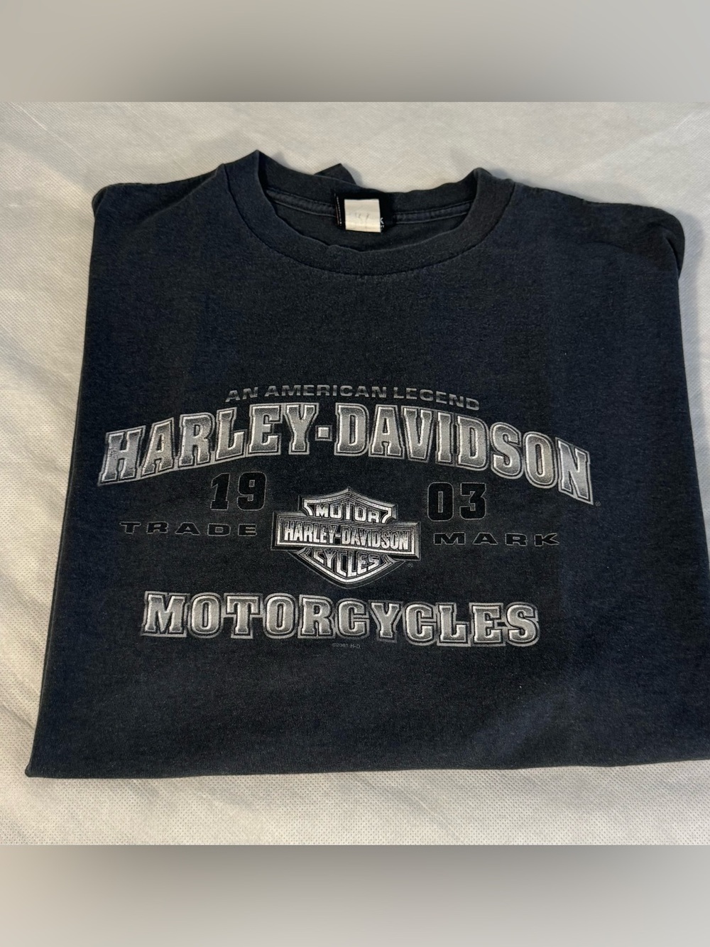 Harley-Davidson Mike’s Famous New Castle DE Graphic T-Shirt 2X Black